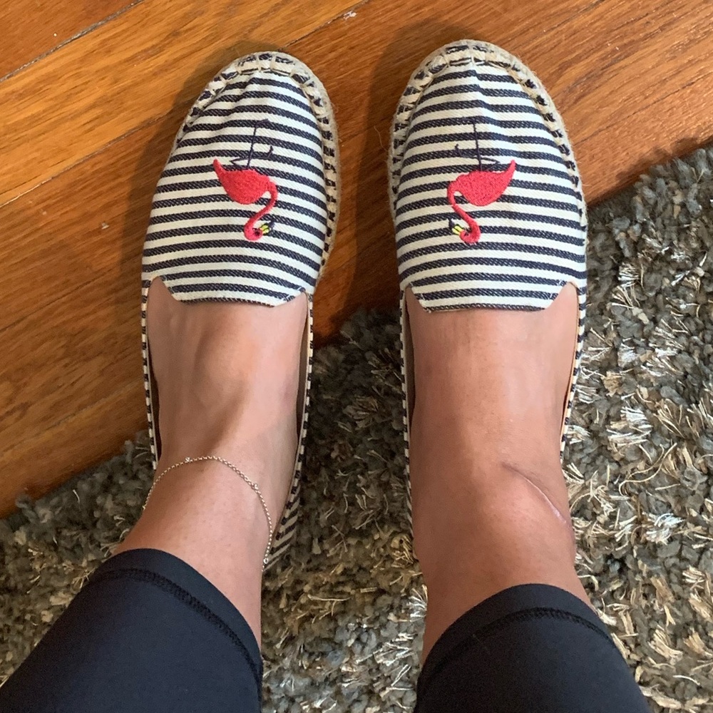 Flamingo espadrilles